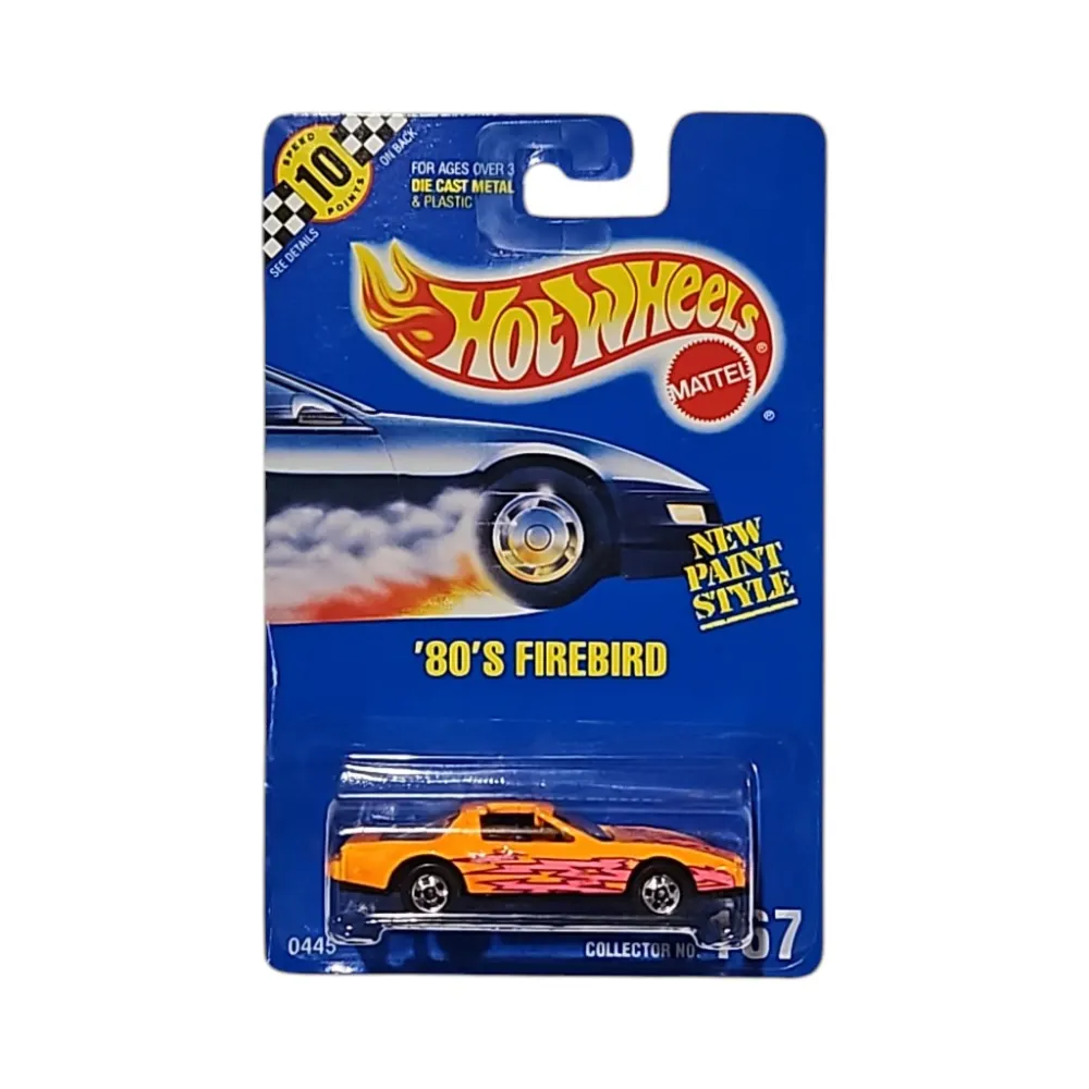 '80s Firebird — 0445 — Bright Orange (Pink & Purple Bolts) — imagem 3