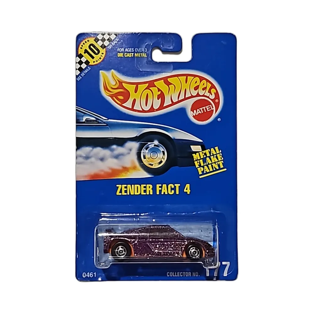 Zender Fact 4 — 0461 — Purple w/multi-colored glitter — imagem 2