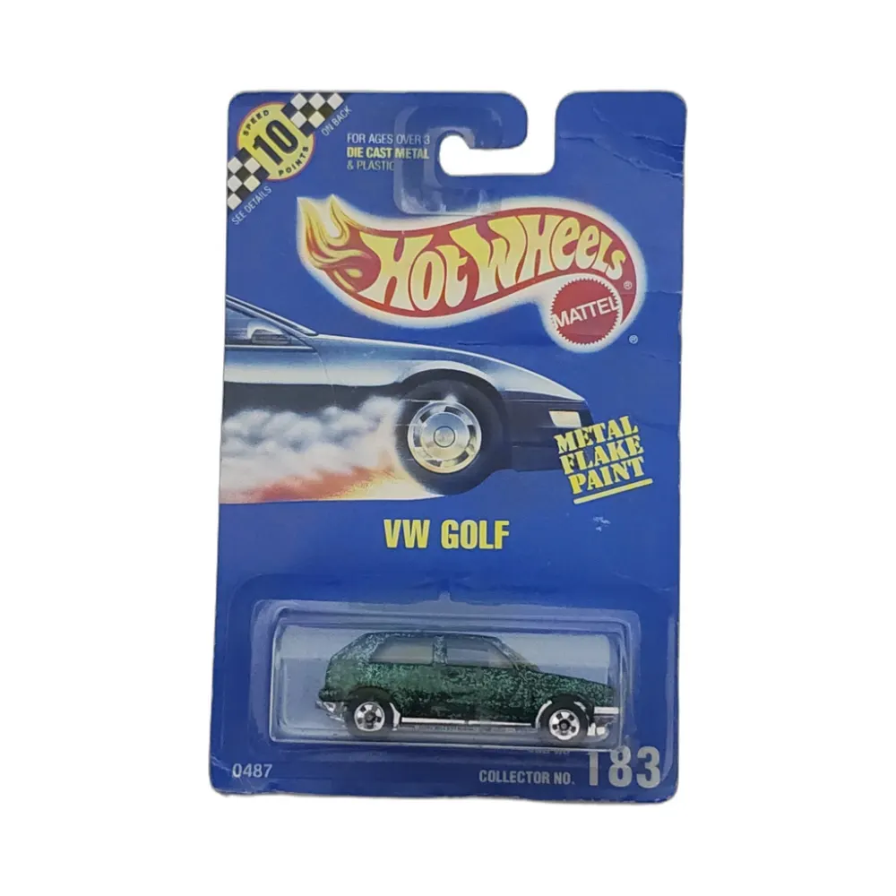 VW Golf — 0487 — Black with Green Glitter — imagem 2