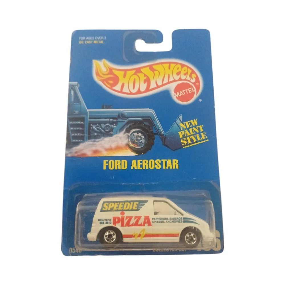 Ford Aerostar — 0546 — White (Tampo incl. Delivery Phone #)