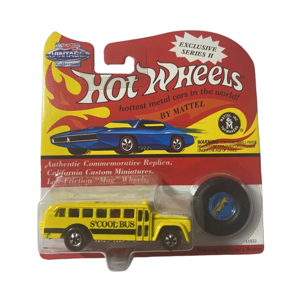 S'Cool Bus — 11522 — Metalflake Yellow