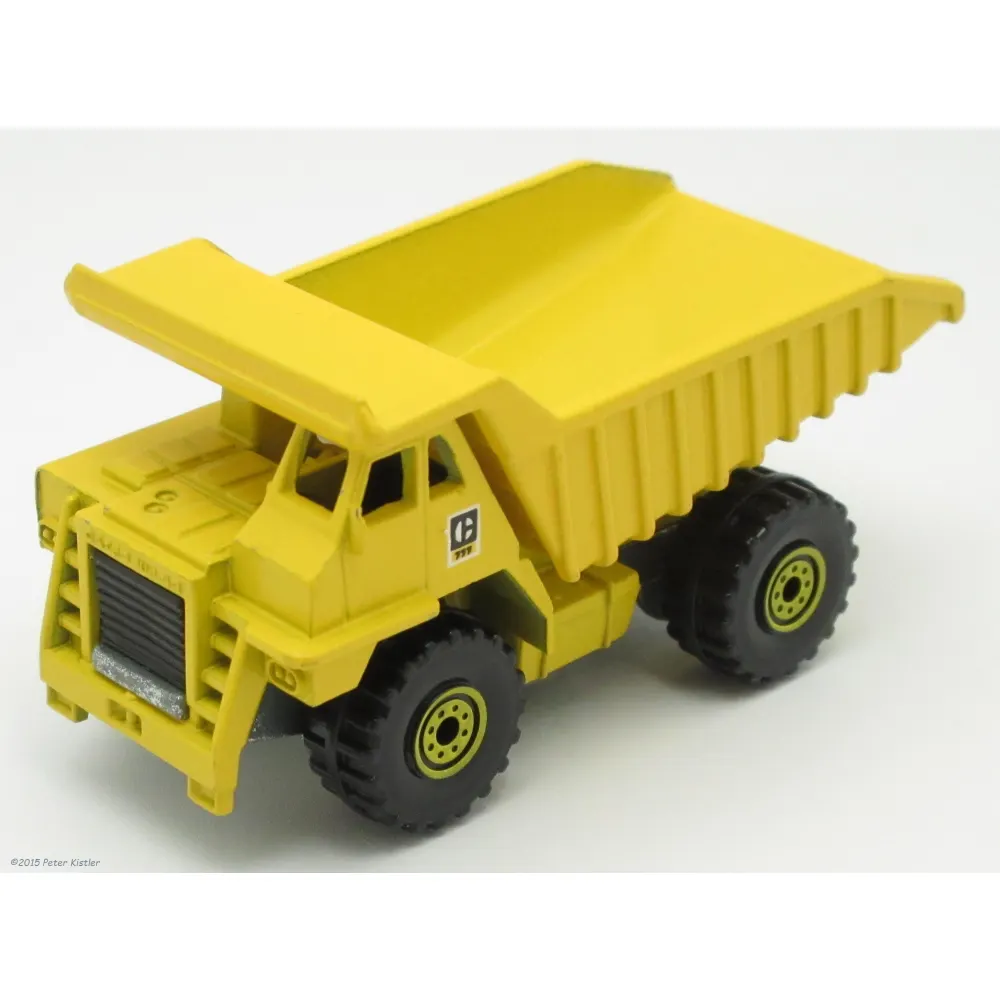 Dump Truck — 1171 — Yellow (Black & White C777)