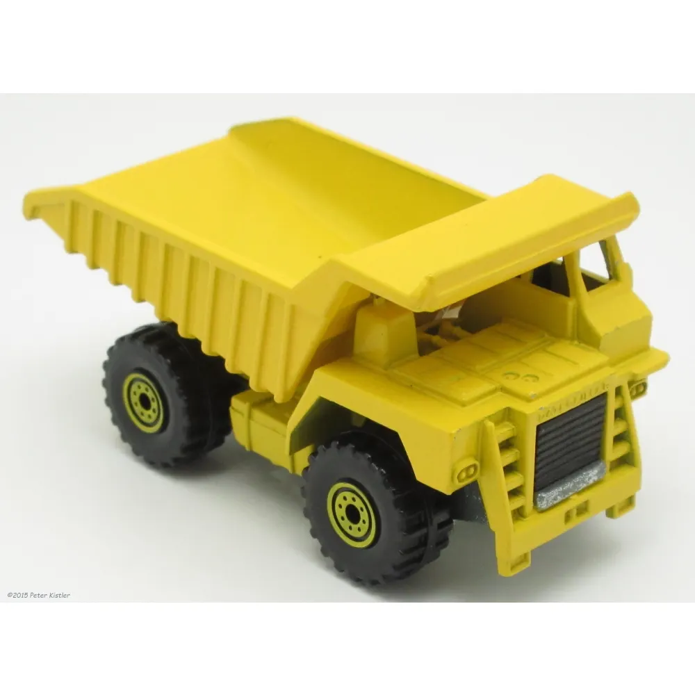 Dump Truck — 1171 — Yellow (Black & White C777) — imagem 3