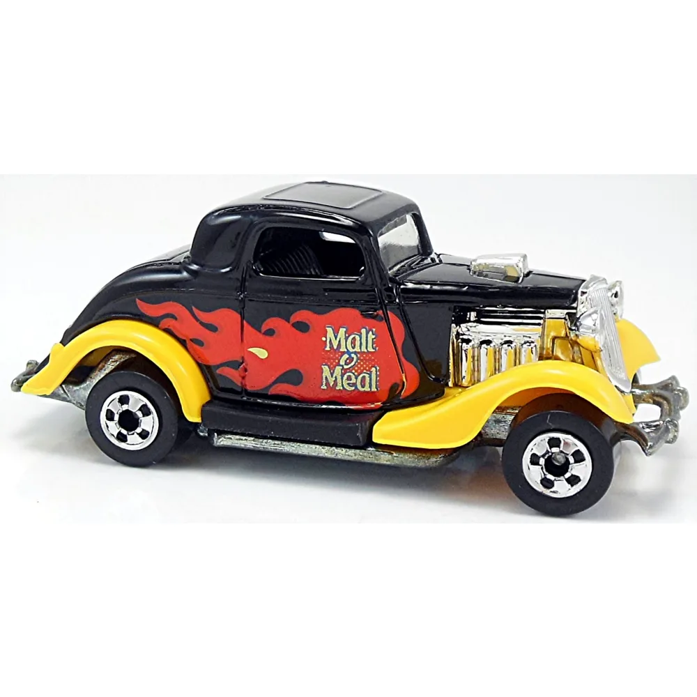 3-Window '34 — 12033 — Black w/Yellow fenders