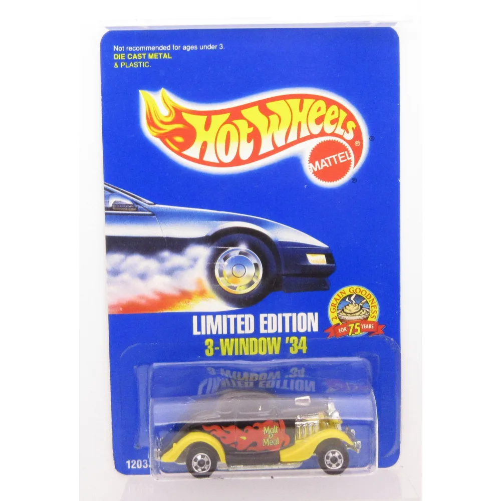3-Window '34 — 12033 — Black w/Yellow fenders — imagem 2