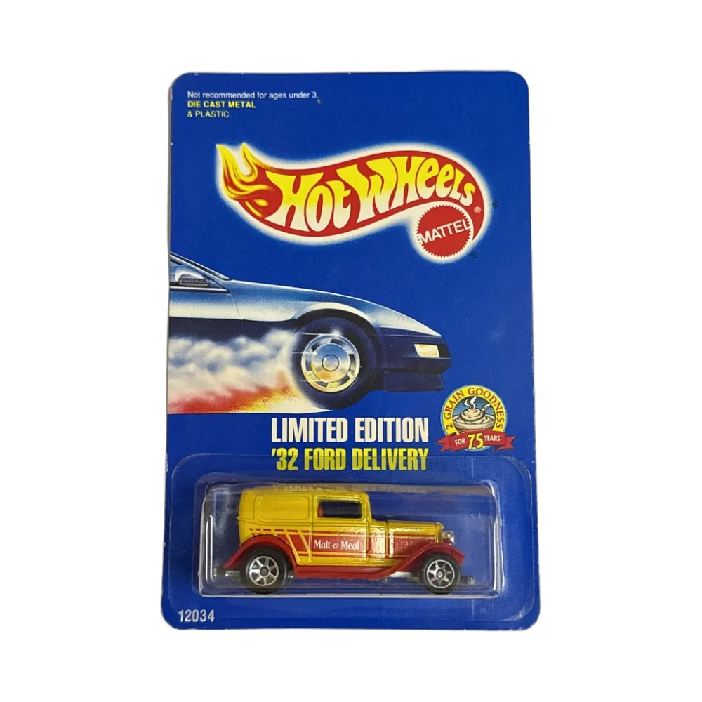 '32 Ford Delivery — 12034 — Yellow & Red