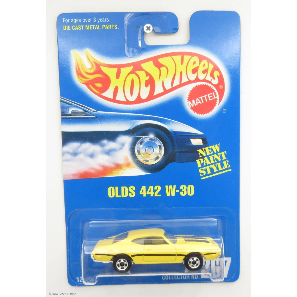 Olds 442 W-30 — 12360 — Yellow