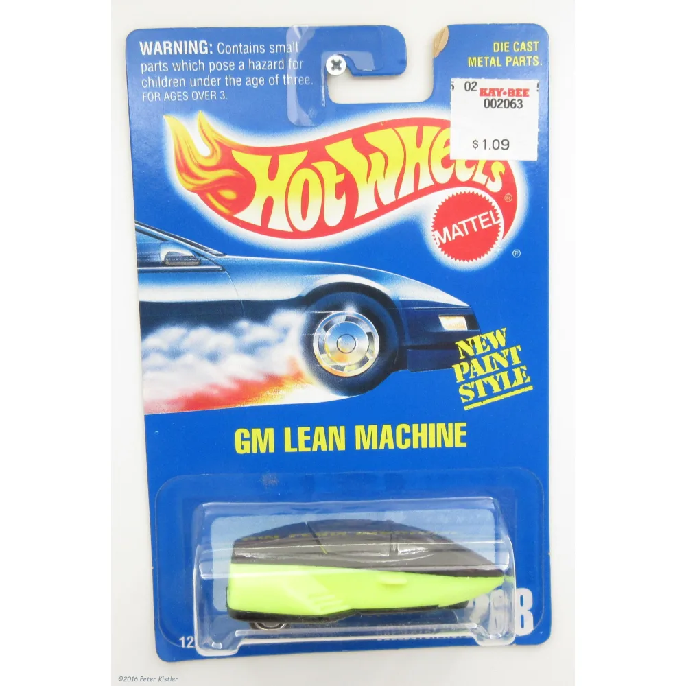 GM Lean Machine — 12361 — Lime Green & Black