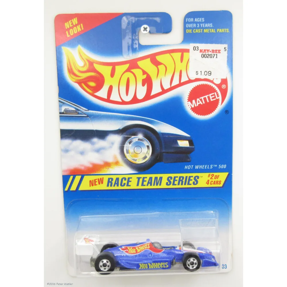 Hot Wheels 500 — 12803 — Metalflake Blue