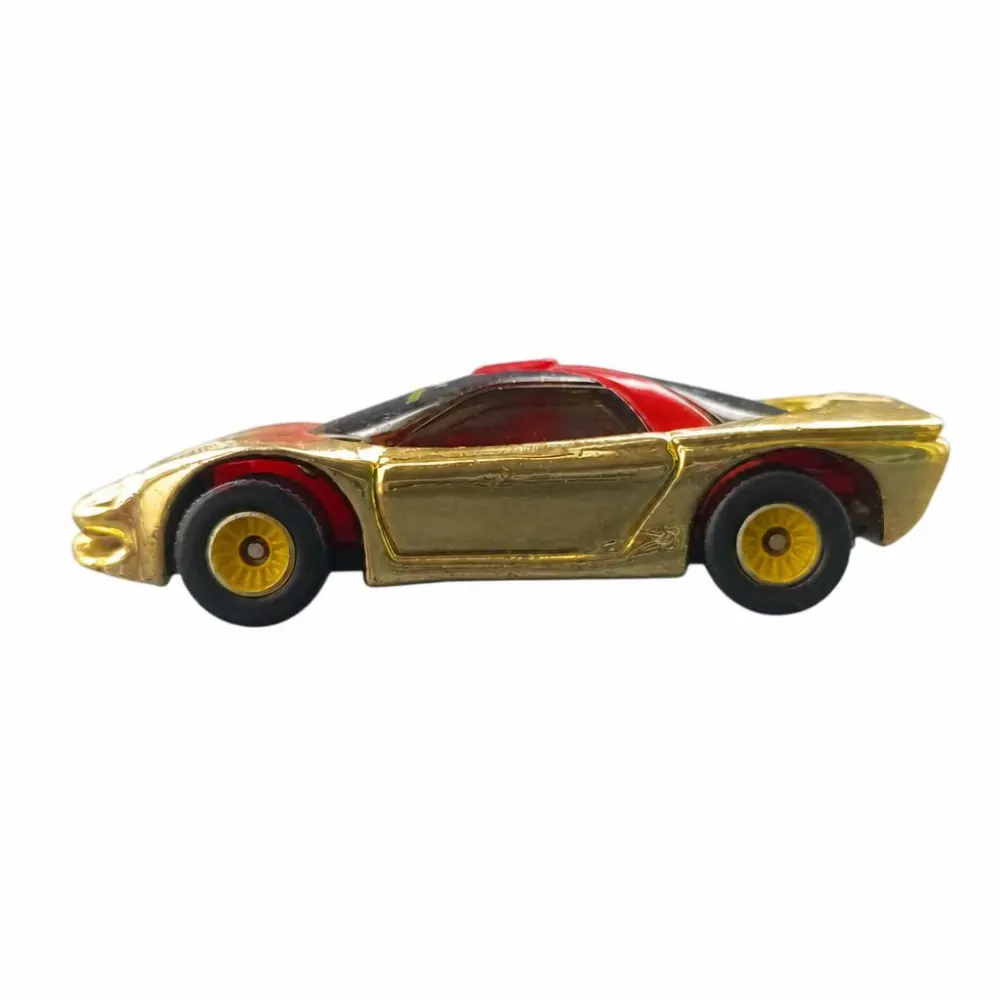 Pontiac Banshee — 1303 — Gold Chrome with Red top insert and Red hood — imagem 2