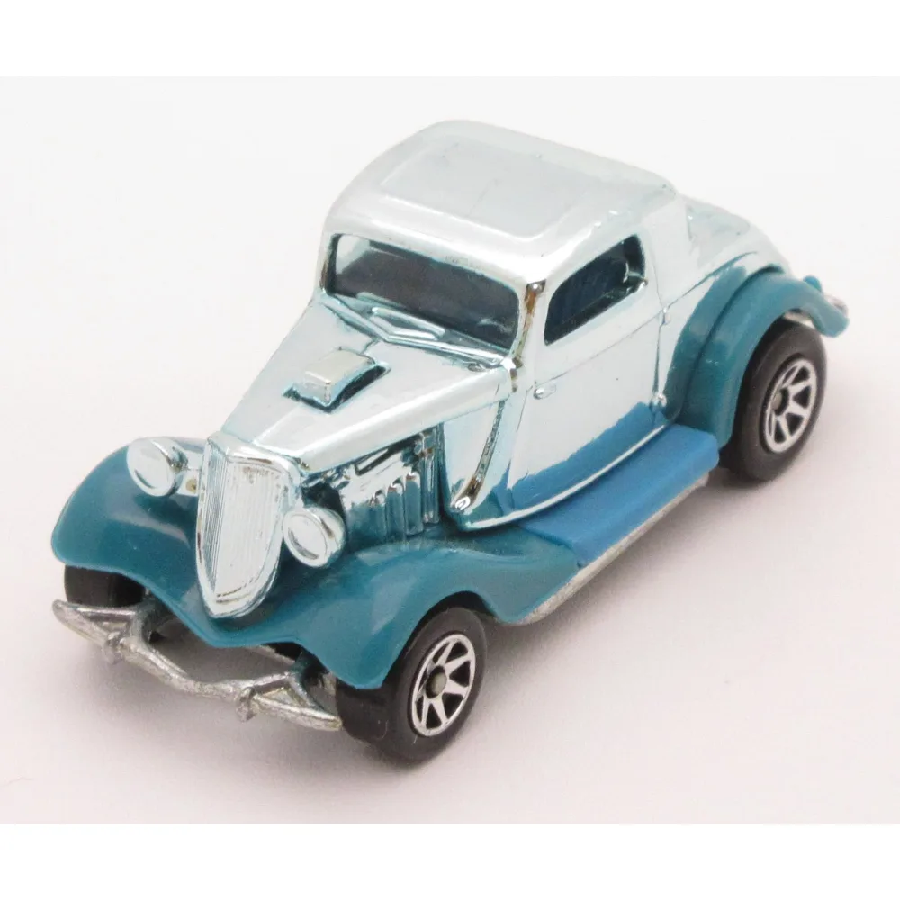 3-Window '34 — 13299 — Turquoise Chrome