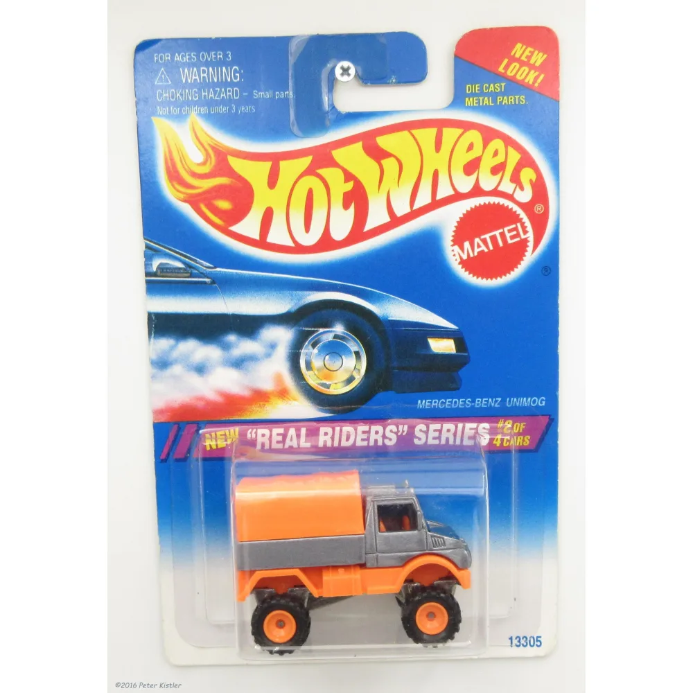 Mercedes-Benz Unimog — 13305 — Gray & Orange — imagem 2