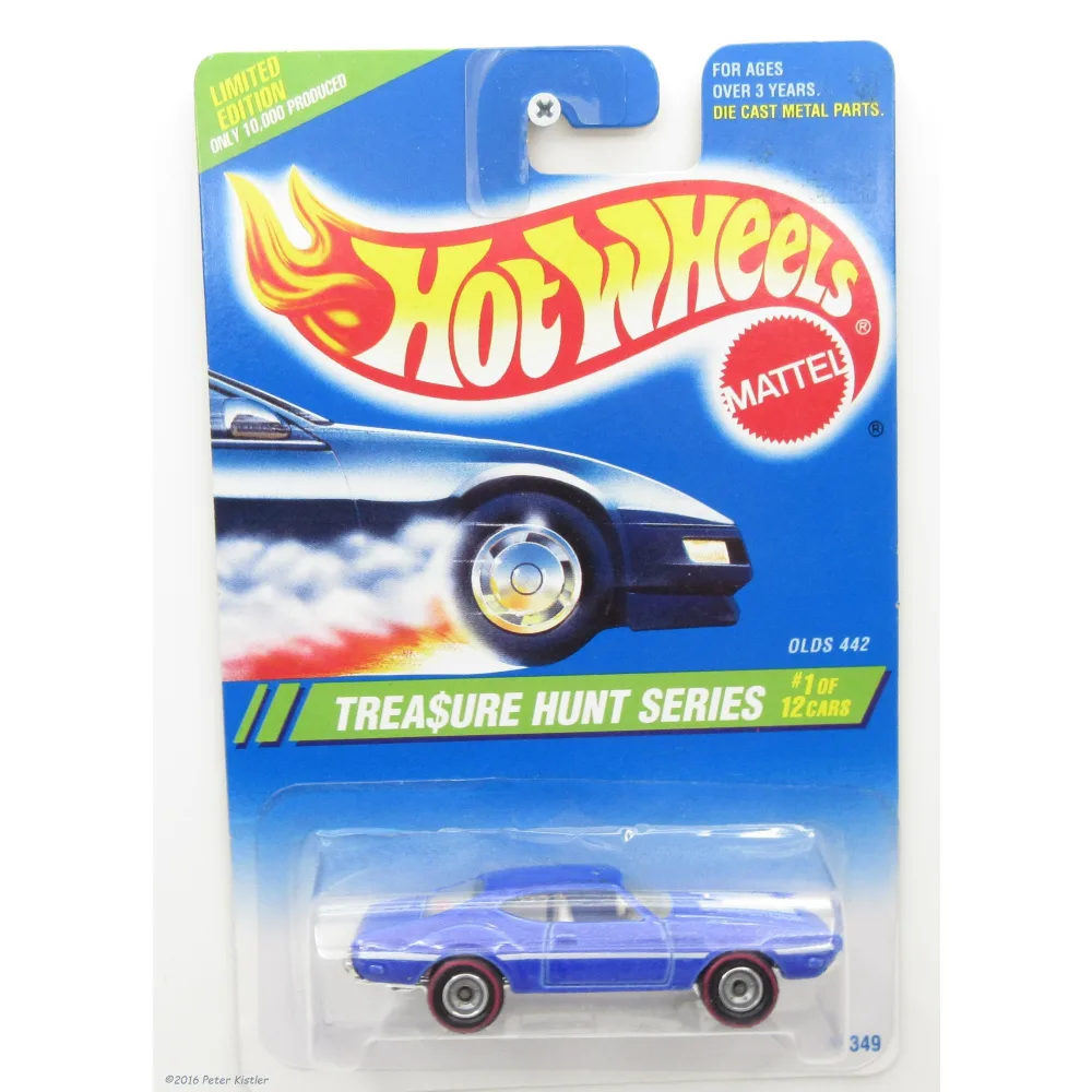 Olds 442 W-30 — 13349 — Metallic Blue
