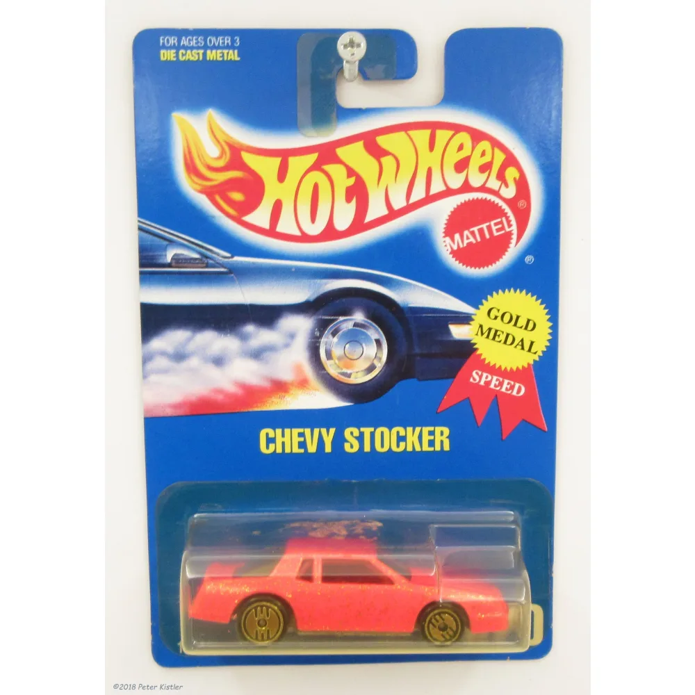 Chevy Stocker — 13575 — Bright Orange with Gold Metalflakes