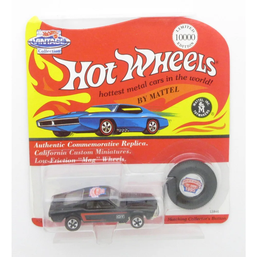 Custom Mustang — 13846 — Black