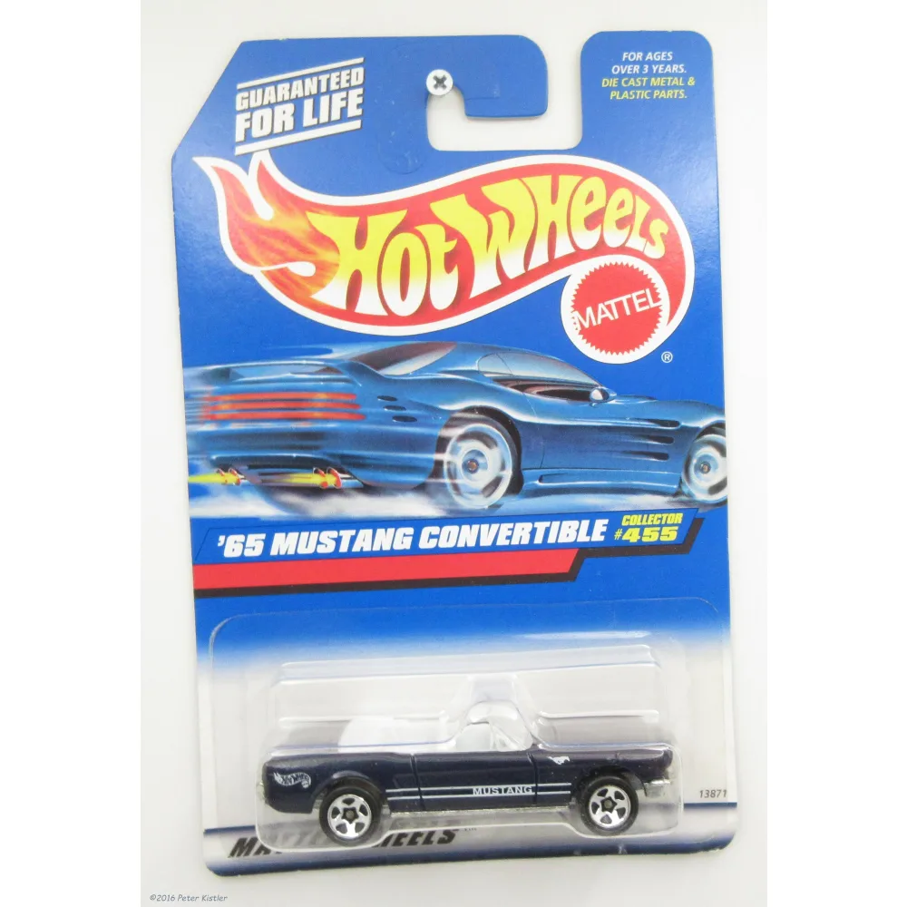 '65 Mustang Convertible — 13871 — Dark Blue Metalflake — imagem 2