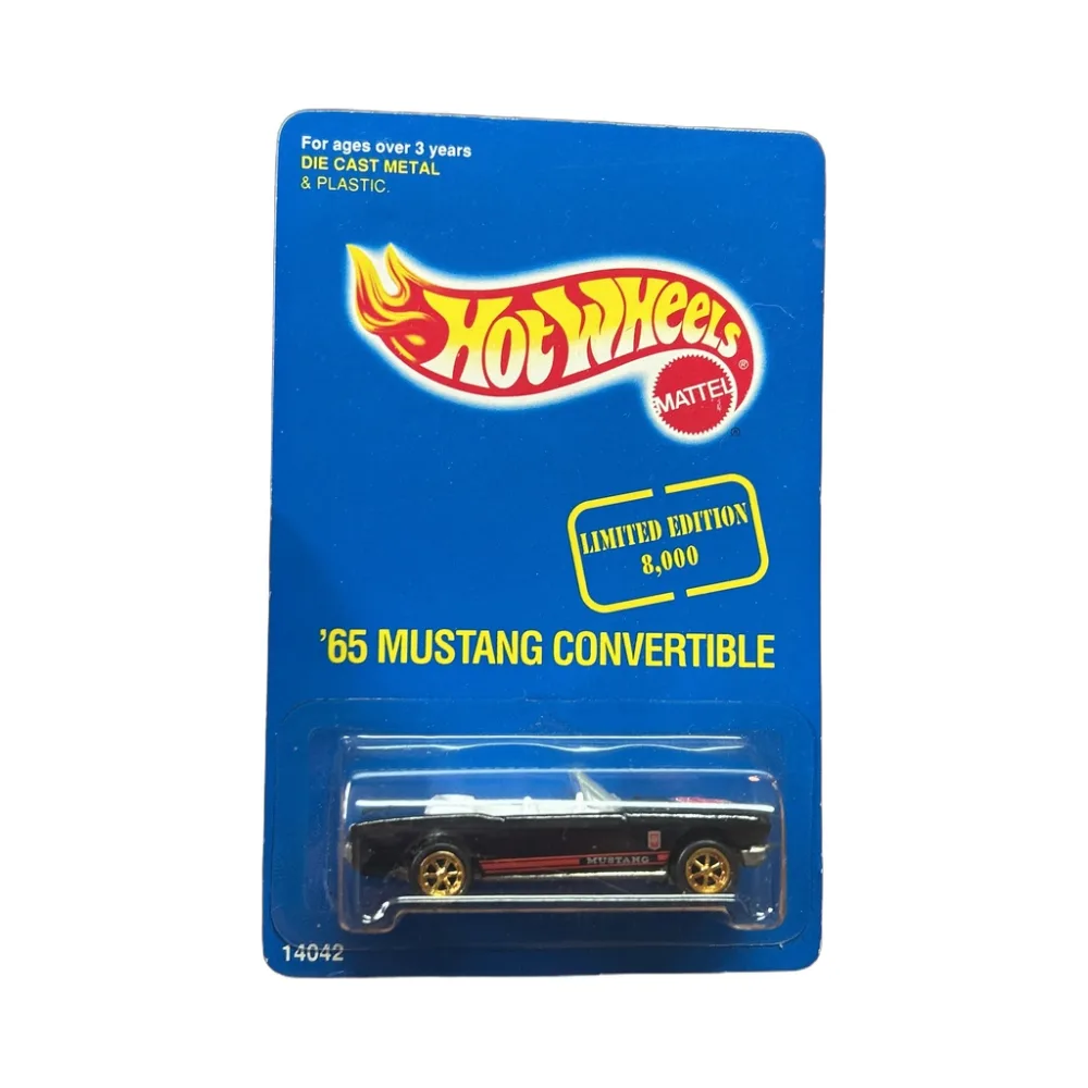 '65 Mustang Convertible — 14042 — Black