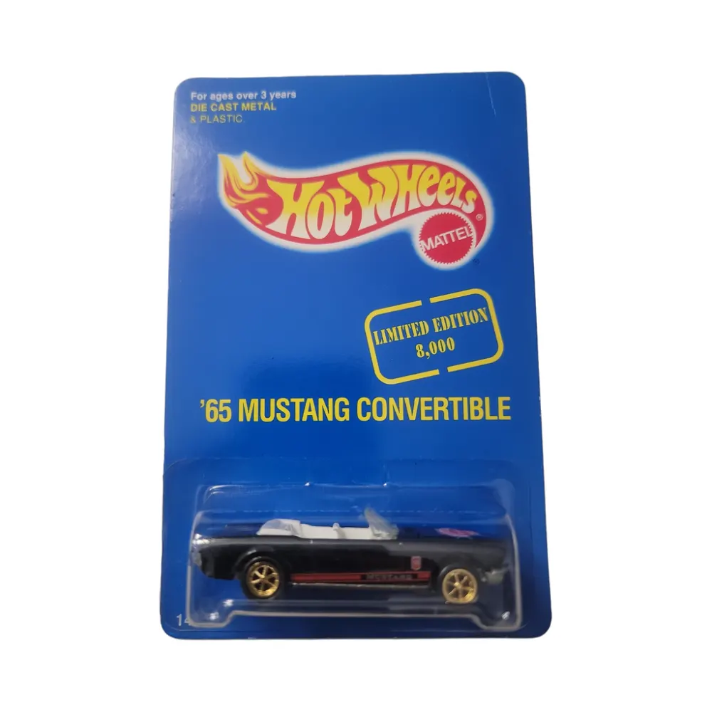 '65 Mustang Convertible — 14042 — Black — imagem 2