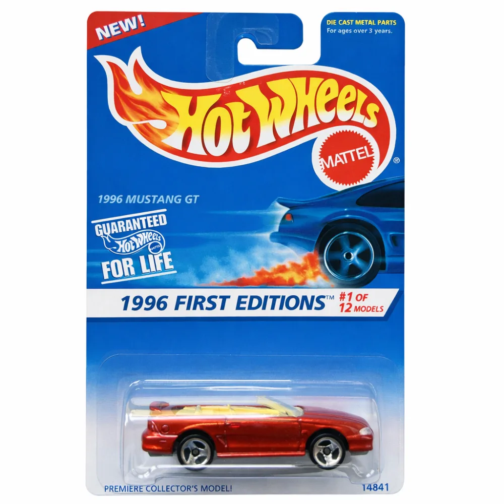1996 Mustang GT Convertible — 14841 — Metallic Red — imagem 2