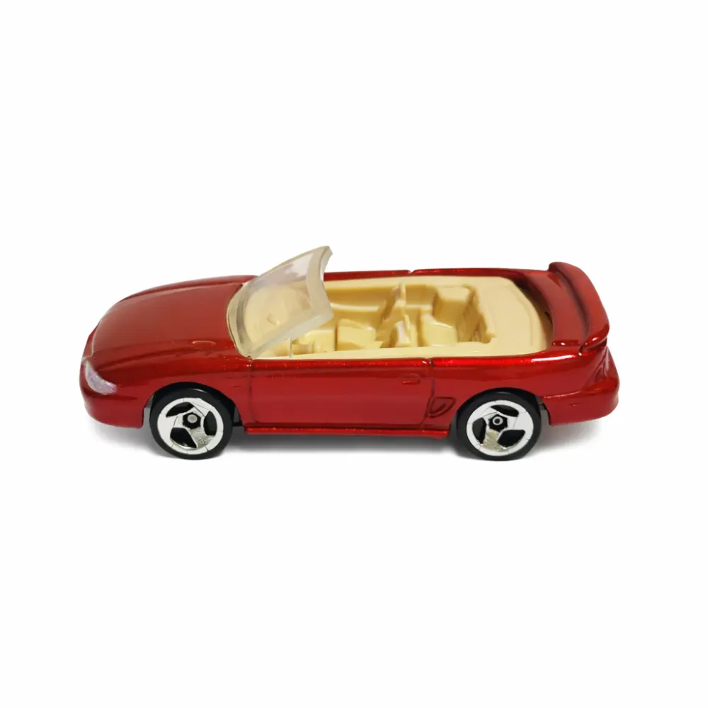 1996 Mustang GT Convertible — 14841 — Metallic Red — imagem 3