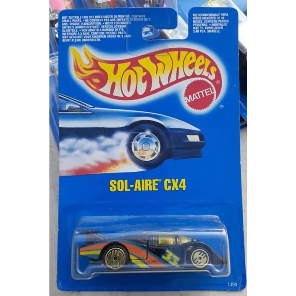 Sol-Aire CX4 — 1494 — Black (Yellow, Orange, Dark Blue "33") — imagem 2