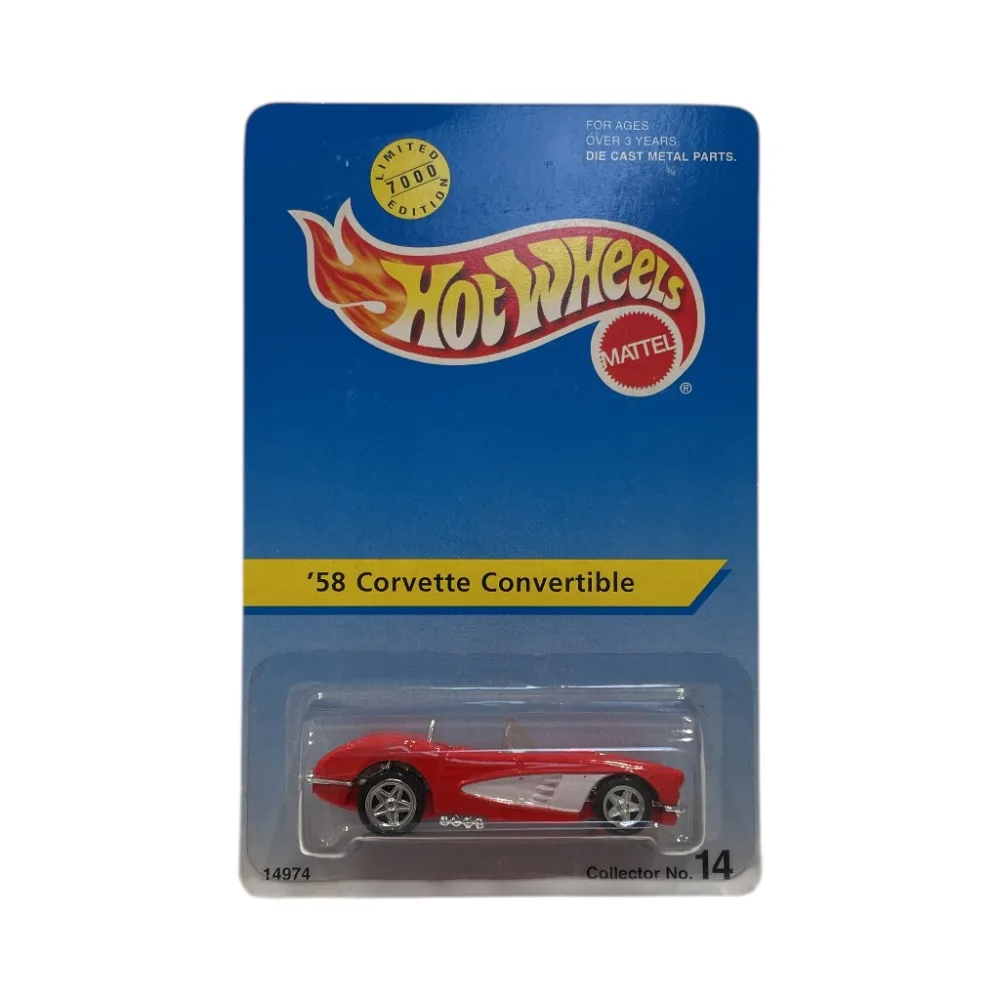 '58 Corvette Convertible — 14974 — Red