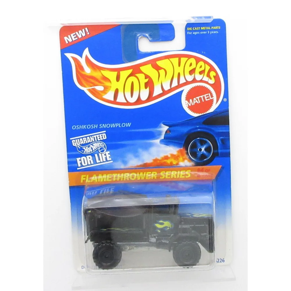 Oshkosh Snow Plow — 15226 — Black with Plastic top