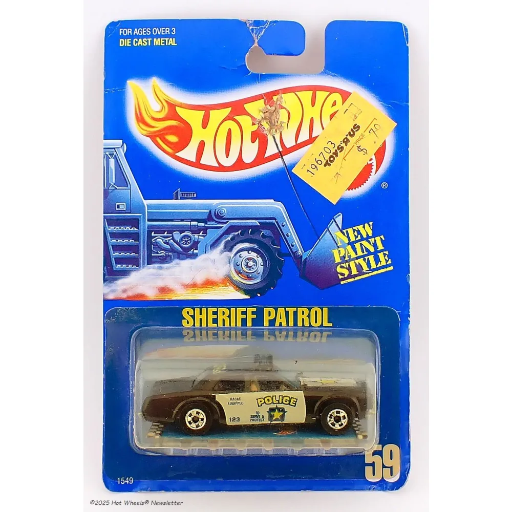 Sheriff Patrol — 1549 — Black — imagem 2