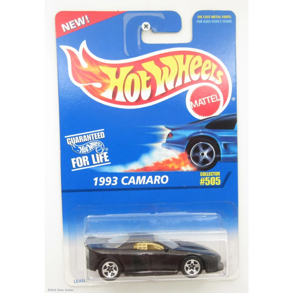 '93 Camaro — 15776 — Metallic Black — imagem 2