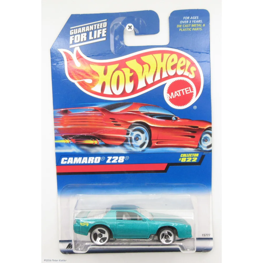 Camaro Z-28 — 15777 — Metallic Aqua