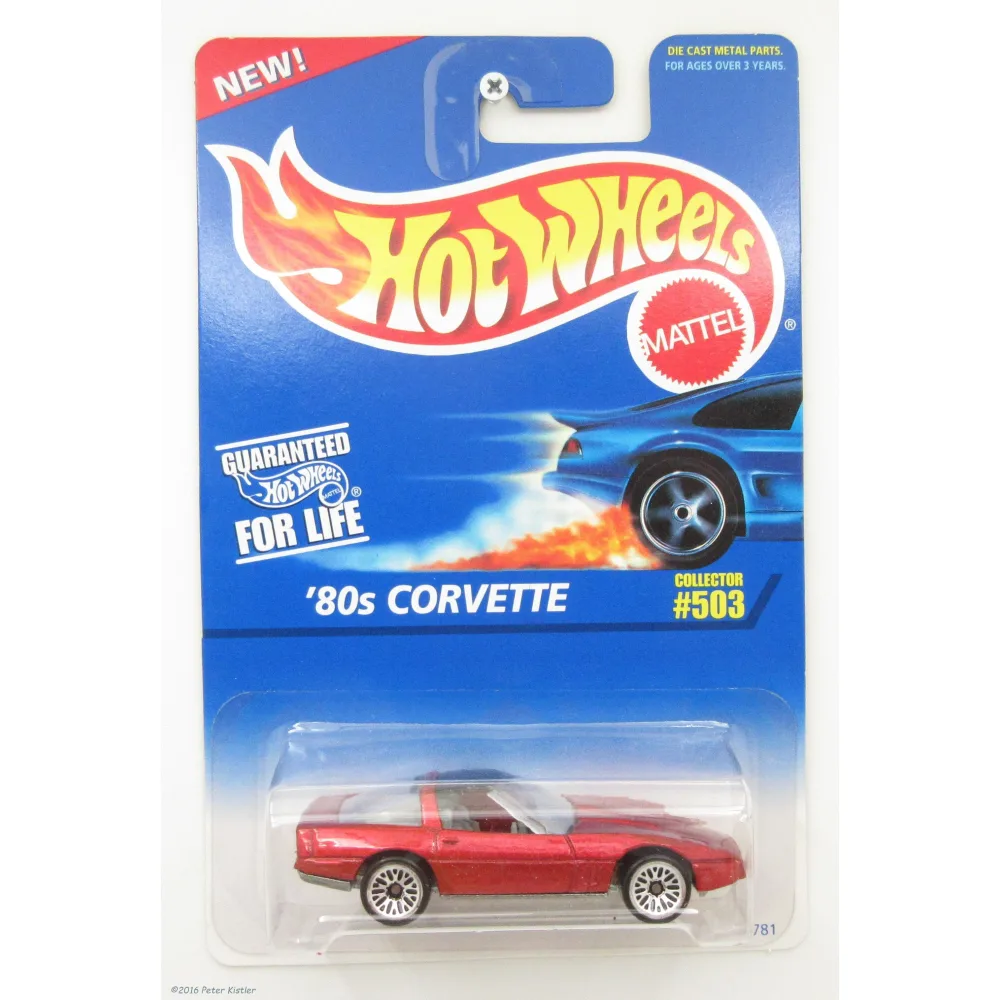 '80s Corvette — 15781 — Metallic Dark Red — imagem 2