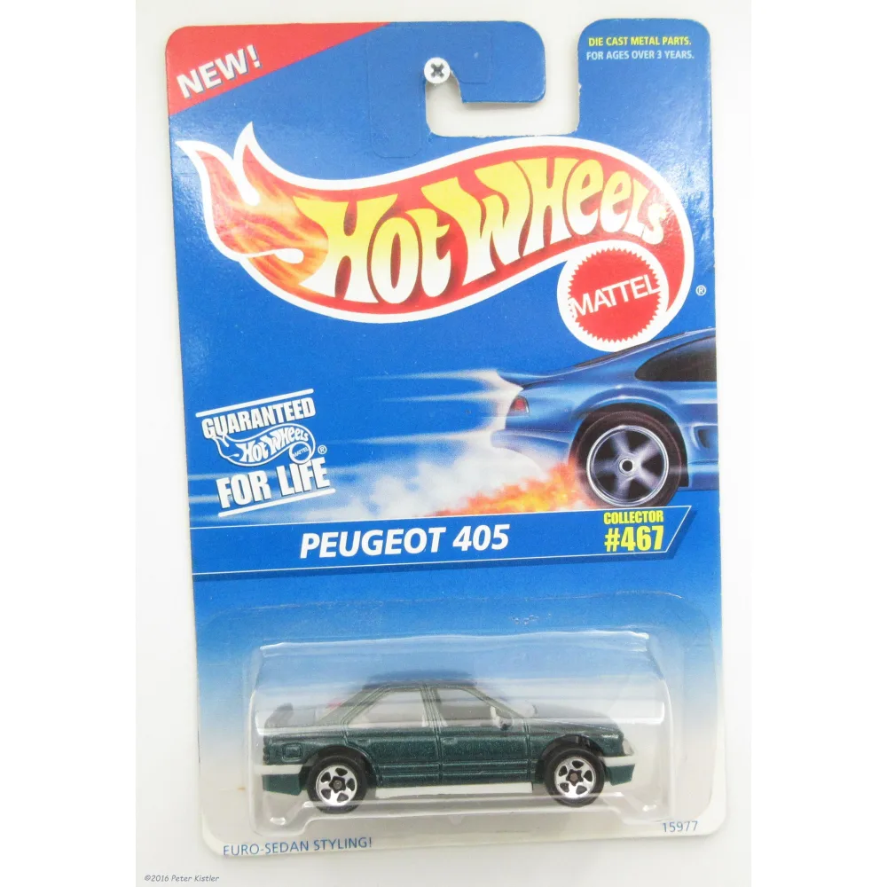 Peugeot 405 — 15977 — Metalflake Dark Green — imagem 2
