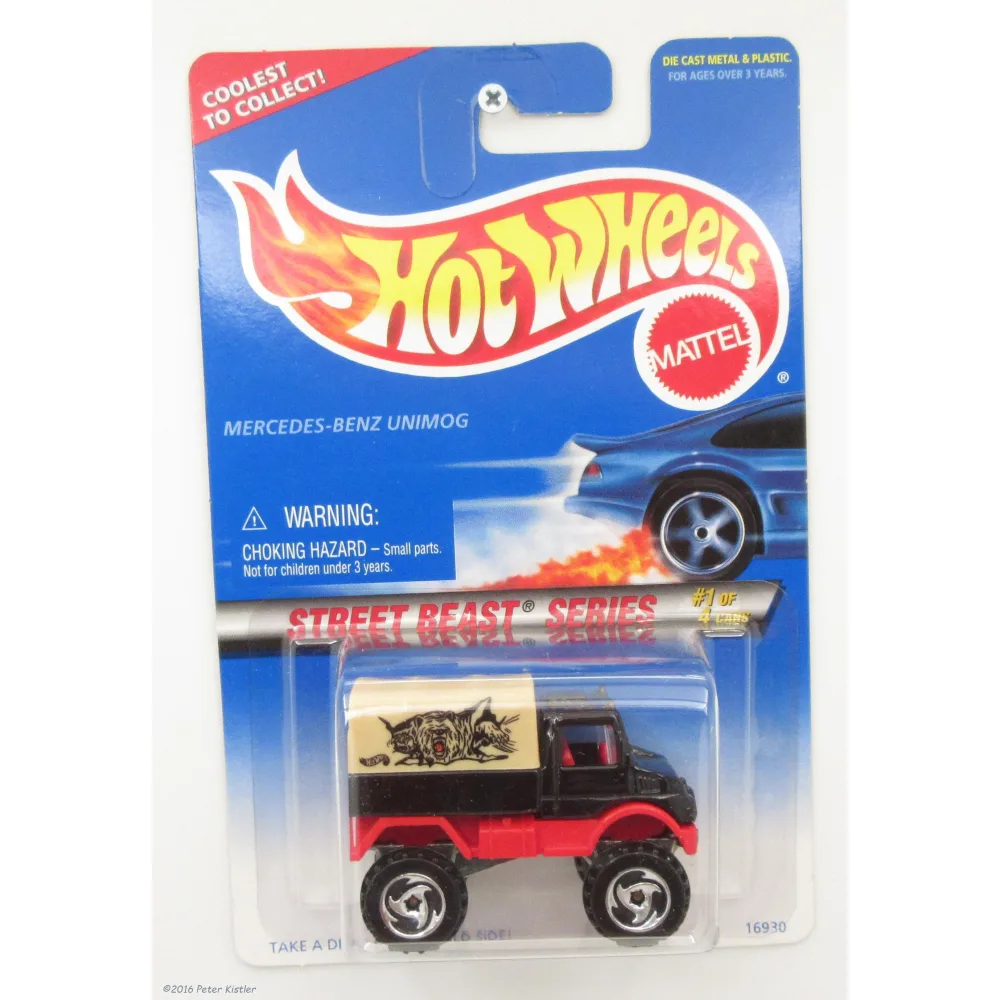 Mercedes-Benz Unimog — 16930 — Black & Red — imagem 2