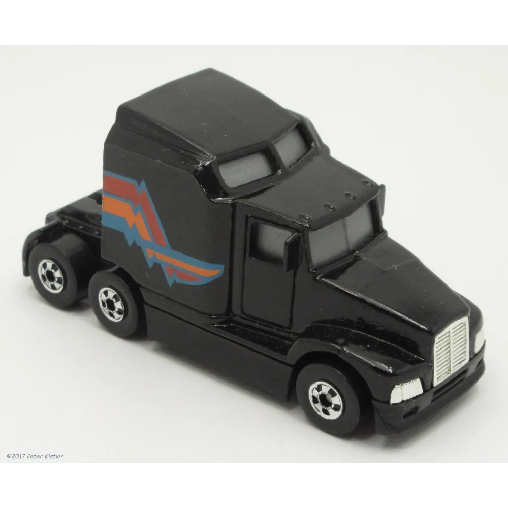 Big Rig — 1790 — Black (Without Fenders, Red Over Orange in Tampo)