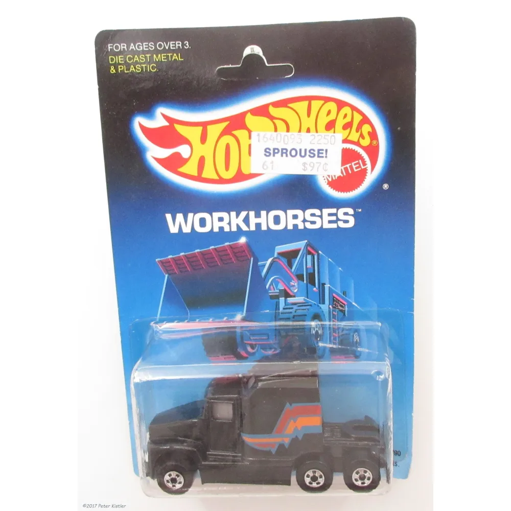 Big Rig — 1790 — Black (Without Fenders, Red Over Orange in Tampo) — imagem 2