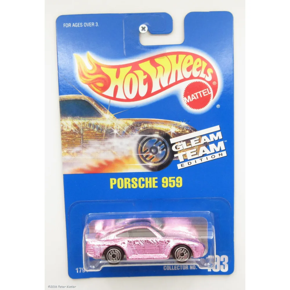 Porsche 959 — 1794 — Textured Pink Chrome