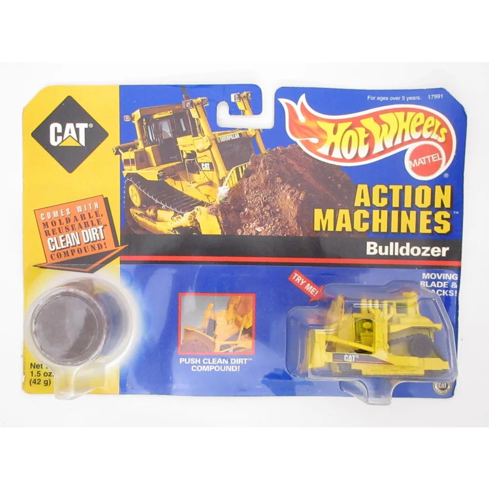 CAT Bulldozer — 17991 — Yellow