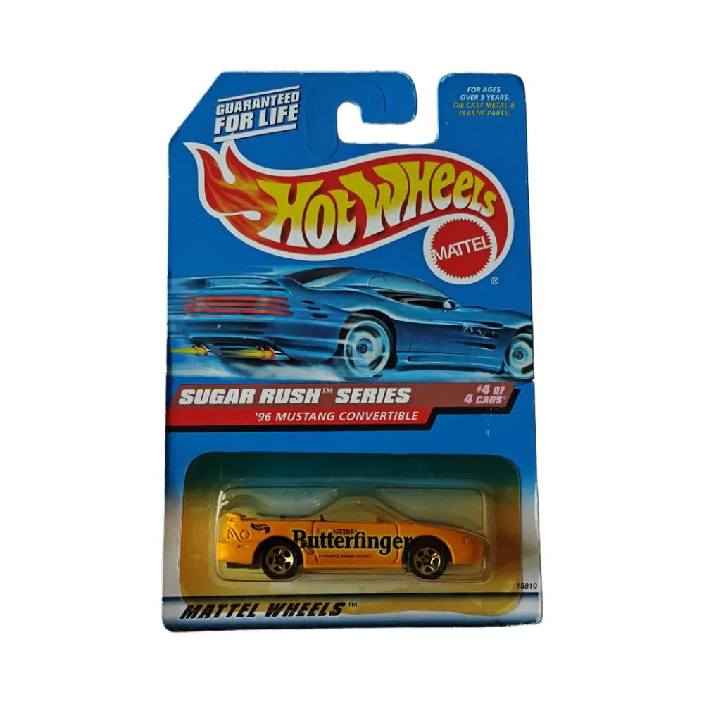 '96 Mustang Convertible — 18810 — Yellow