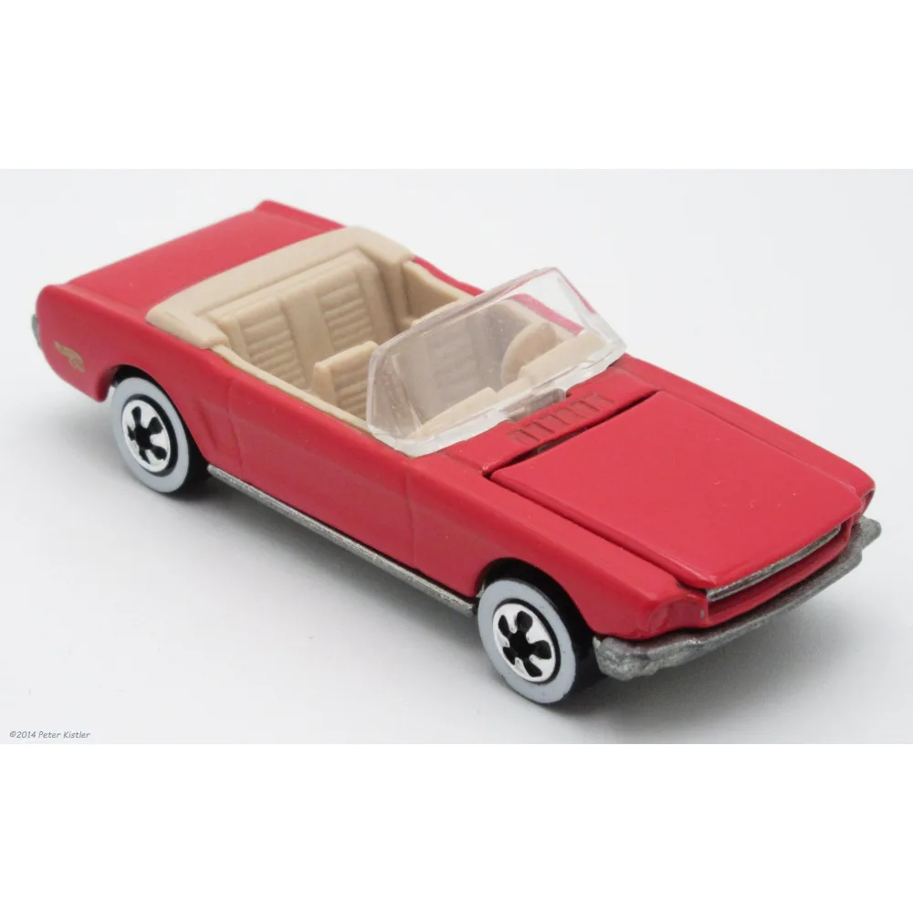 '65 Mustang Convertible — 18995 — Red
