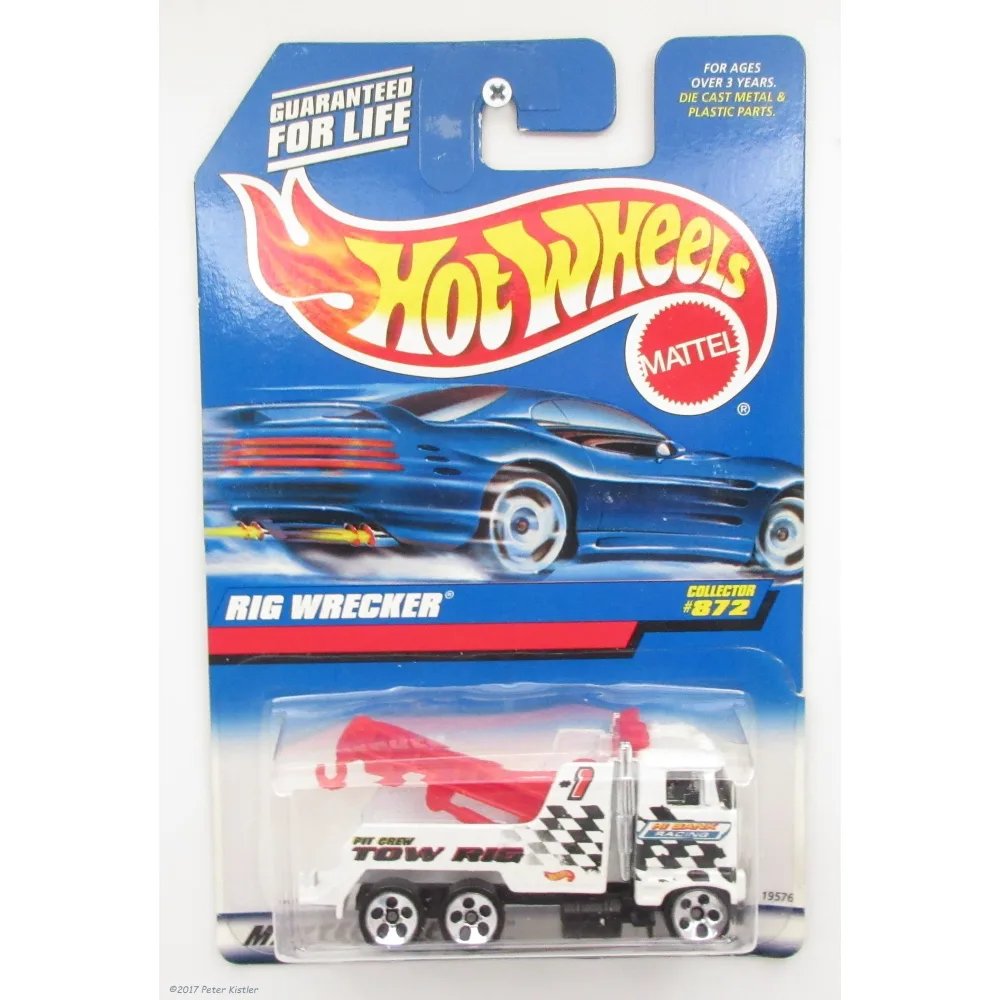 Rig Wrecker — 19576 — White w/ Red Boom — imagem 2