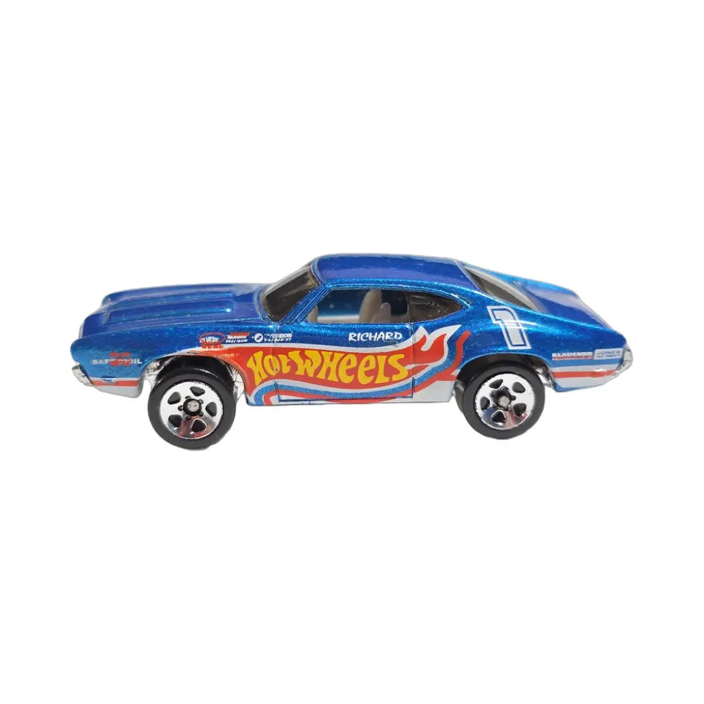 Olds 442 W-30 — 19584 — Metalflake Blue — imagem 3