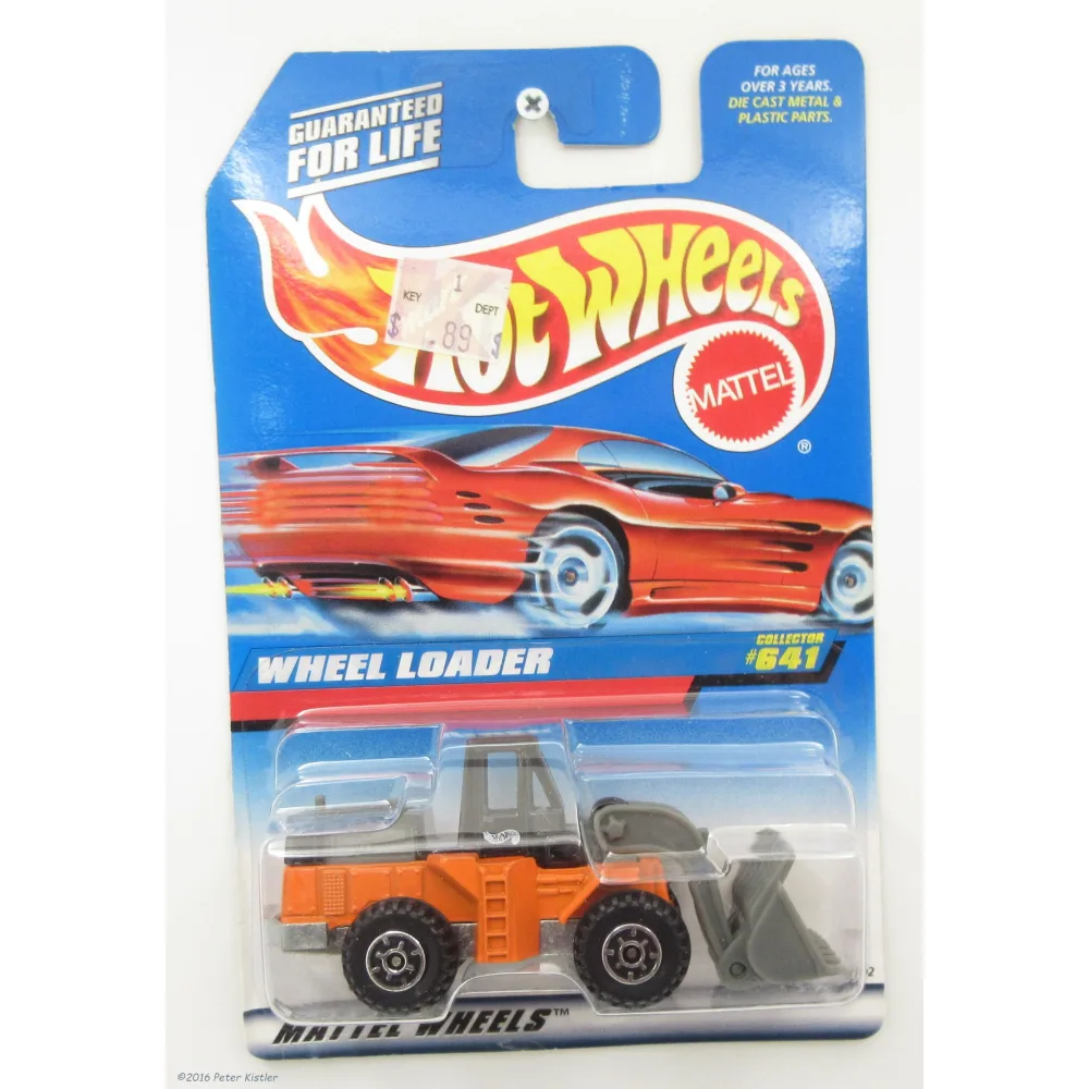 Wheel Loader — 19692 — Black and Orange — imagem 2