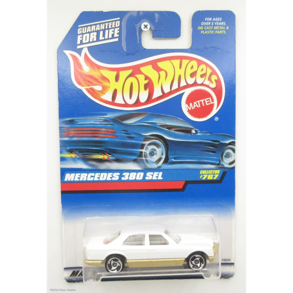 Mercedes 380 SEL — 19936 — White