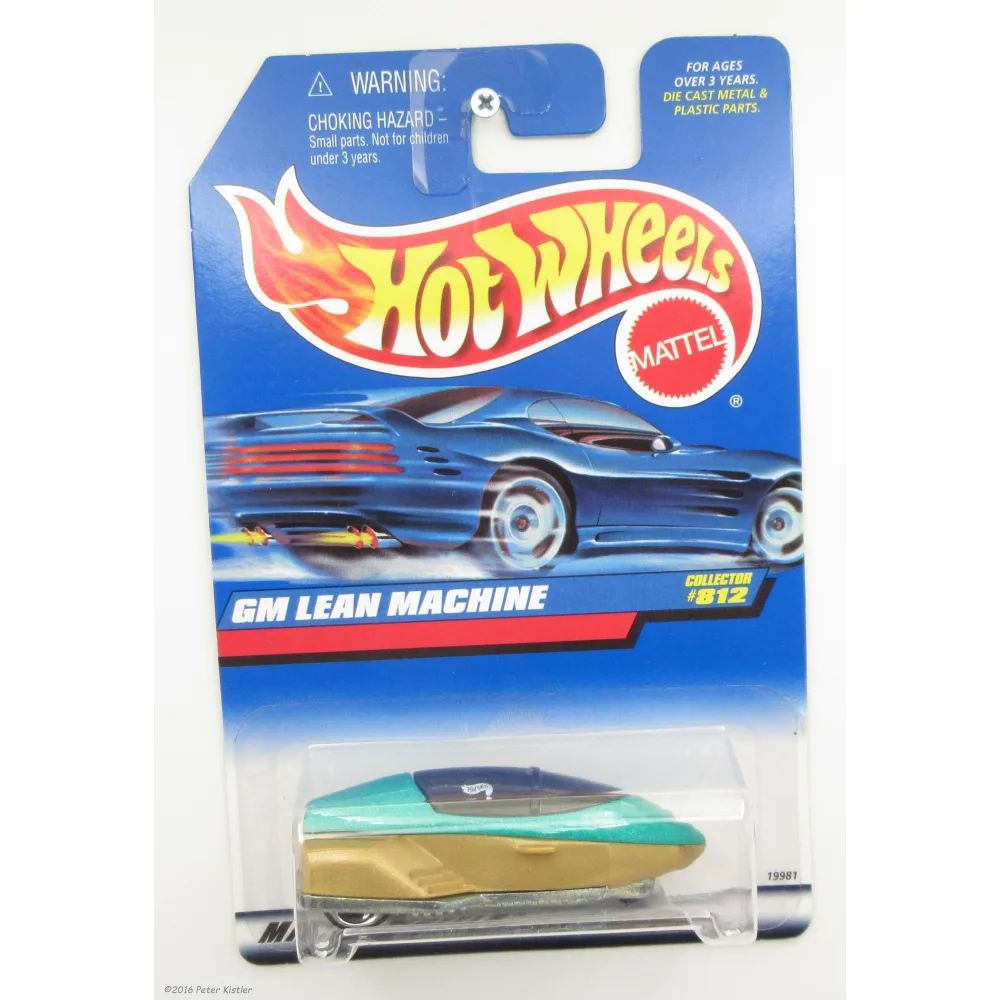 GM Lean Machine — 19981 — Metalflake Green & Gold