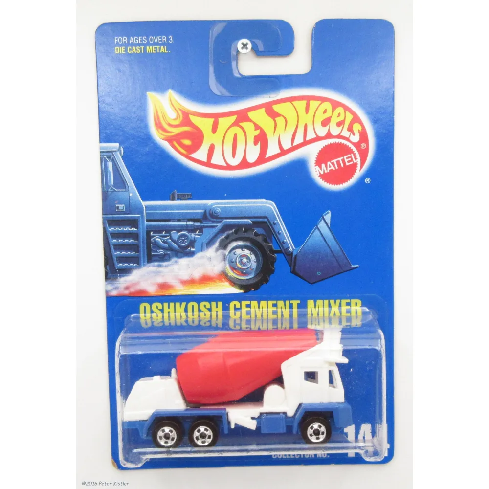 Oshkosh Cement Mixer — 2074 — White — imagem 2