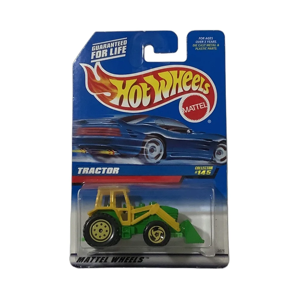 Tractor — 2075 — Light Green & Yellow (Long Exhaust)