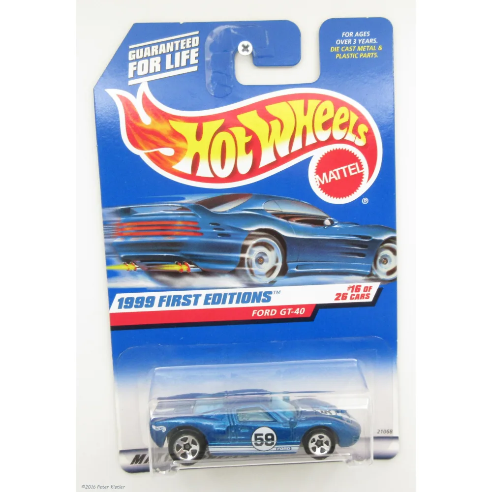 Ford GT-40 — 21068 — Metalflake Blue