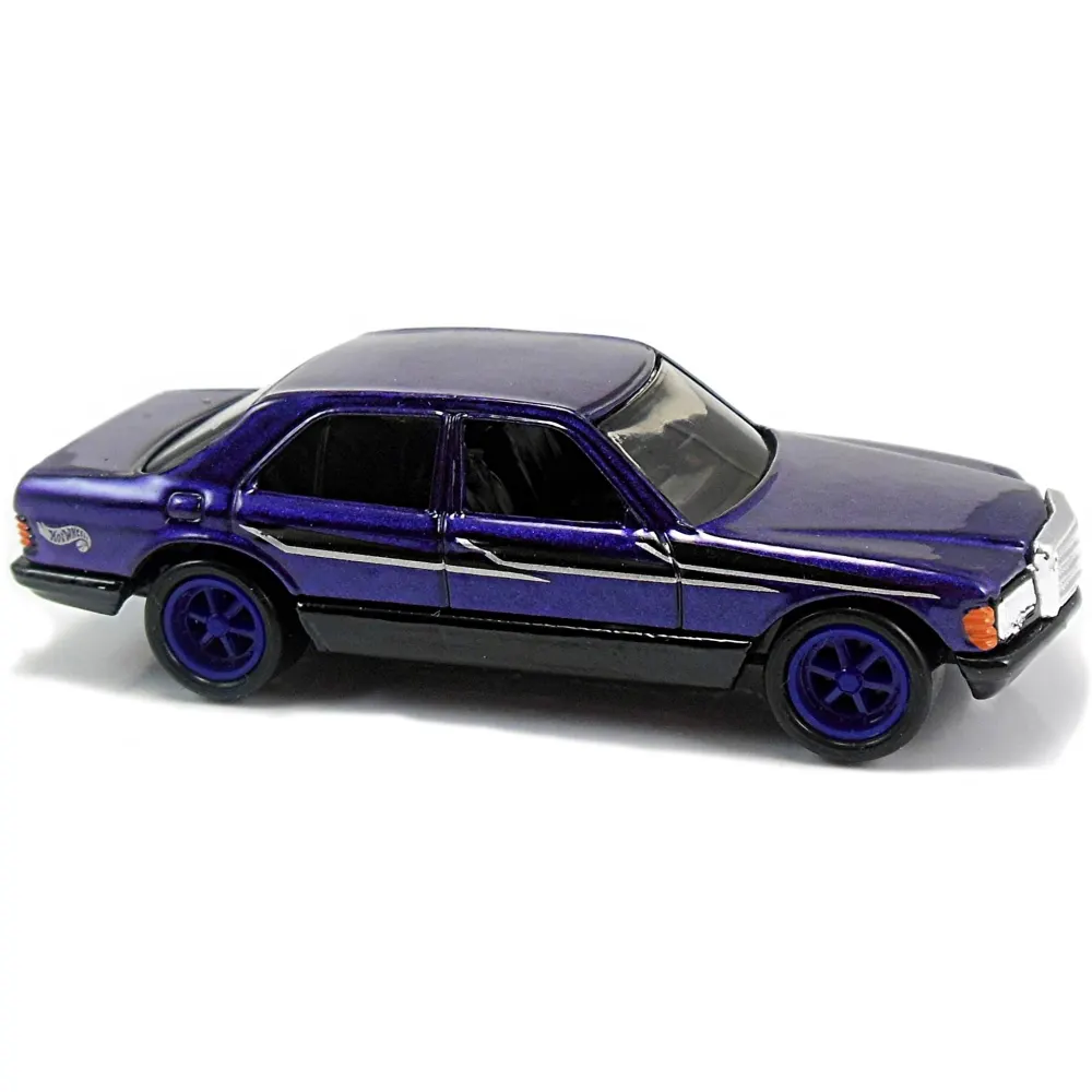 Mercedes 380 SEL — 21340 — Metalflake Dark Purple