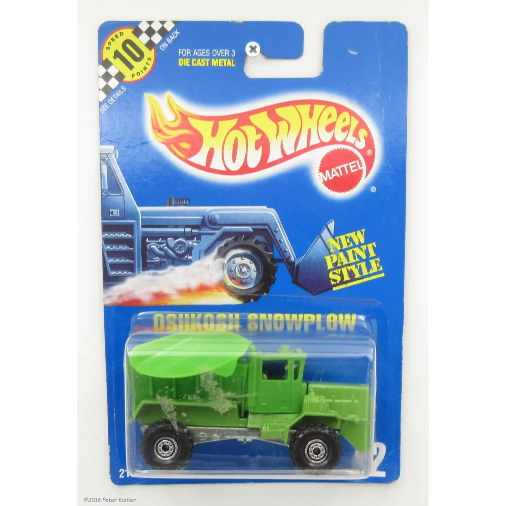 Oshkosh Snow Plow — 2198 — Green — imagem 2