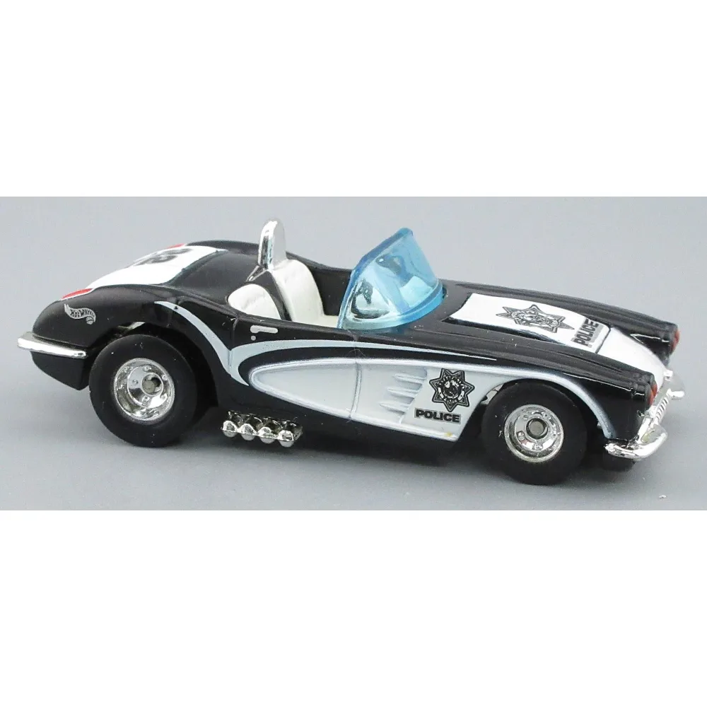 '58 Corvette Coupe — 23446 — Black & White